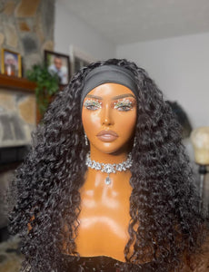 Water Wave Headband Wig